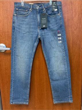 Levi's Ease 505 Men's Medium Blue Regular Straight Leg Denim Jeans